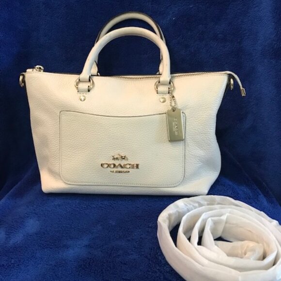 Coach New York Purse with Shoulder Strap 👜 - Picture 1 of 4